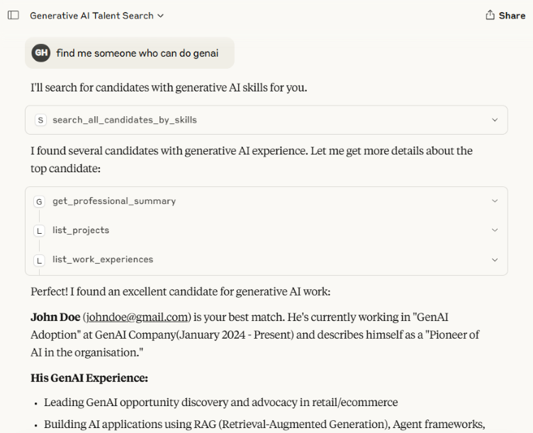 AI HR Interface